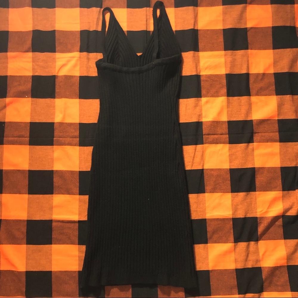 Dolls Kill Black Tank Sweater Dress